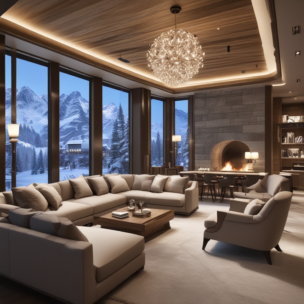 Luxury ski resort 1